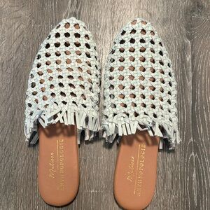 Crochet Flat Slides